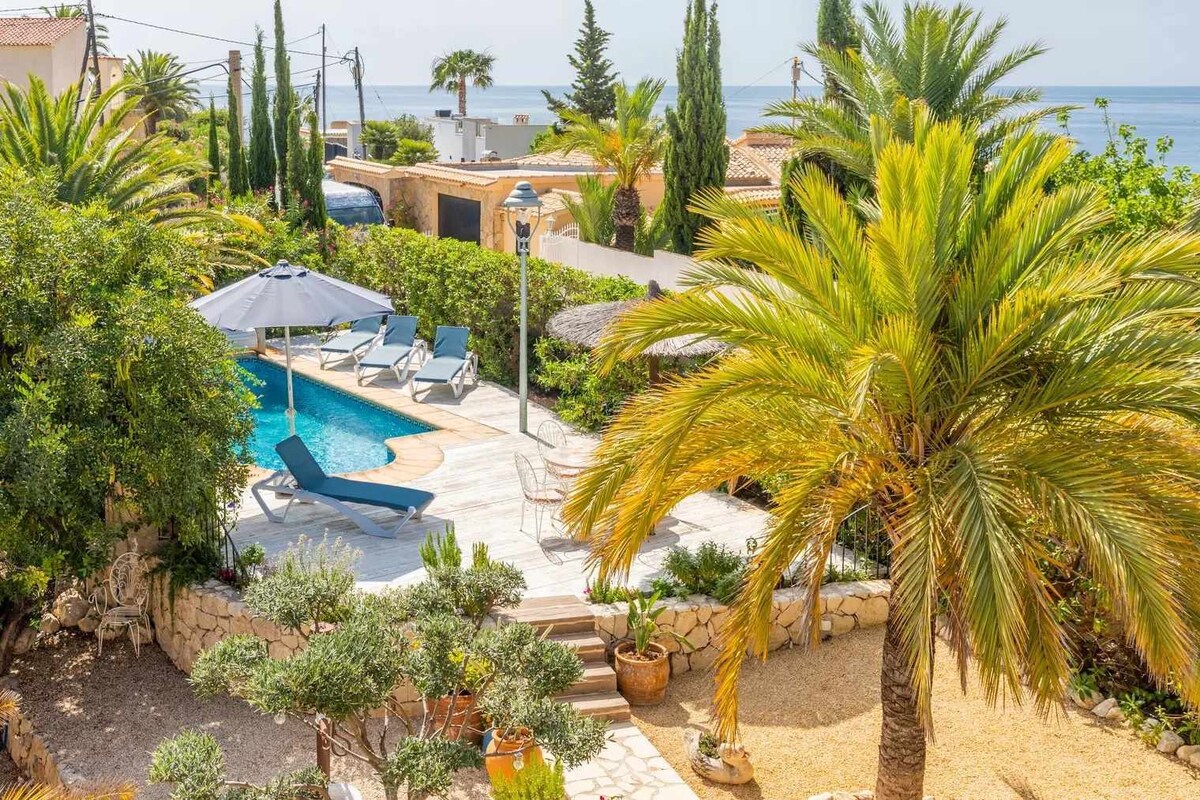 Villa Sunny en Calpe con piscina Jardin y playas