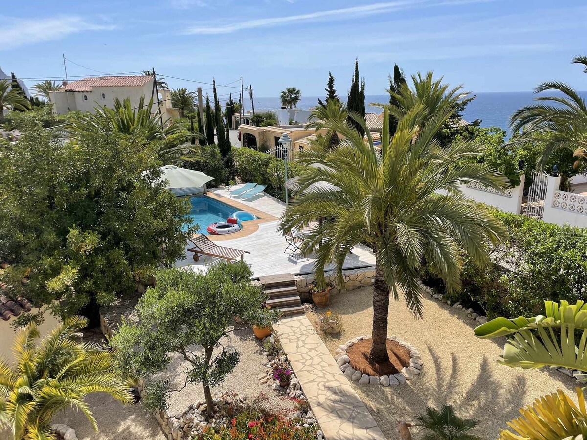 Villa Sunny en Calpe con piscina Jardin y playas
