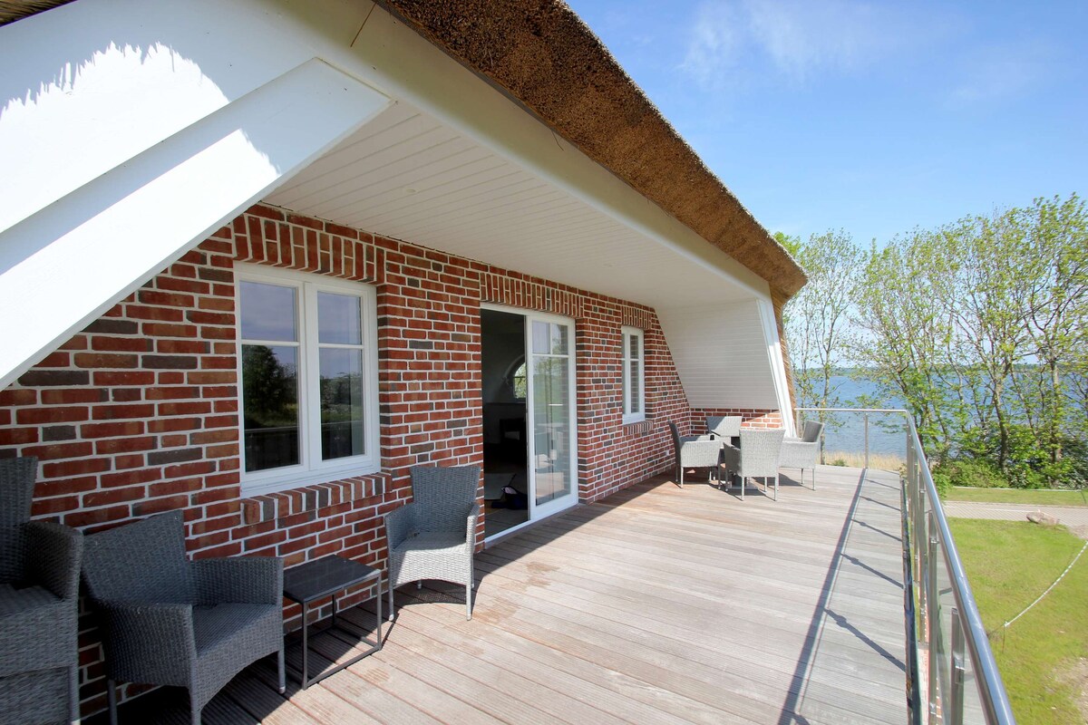 Ferienhaus Rohrweihe Haus: Terr.,Garten,Meerblick