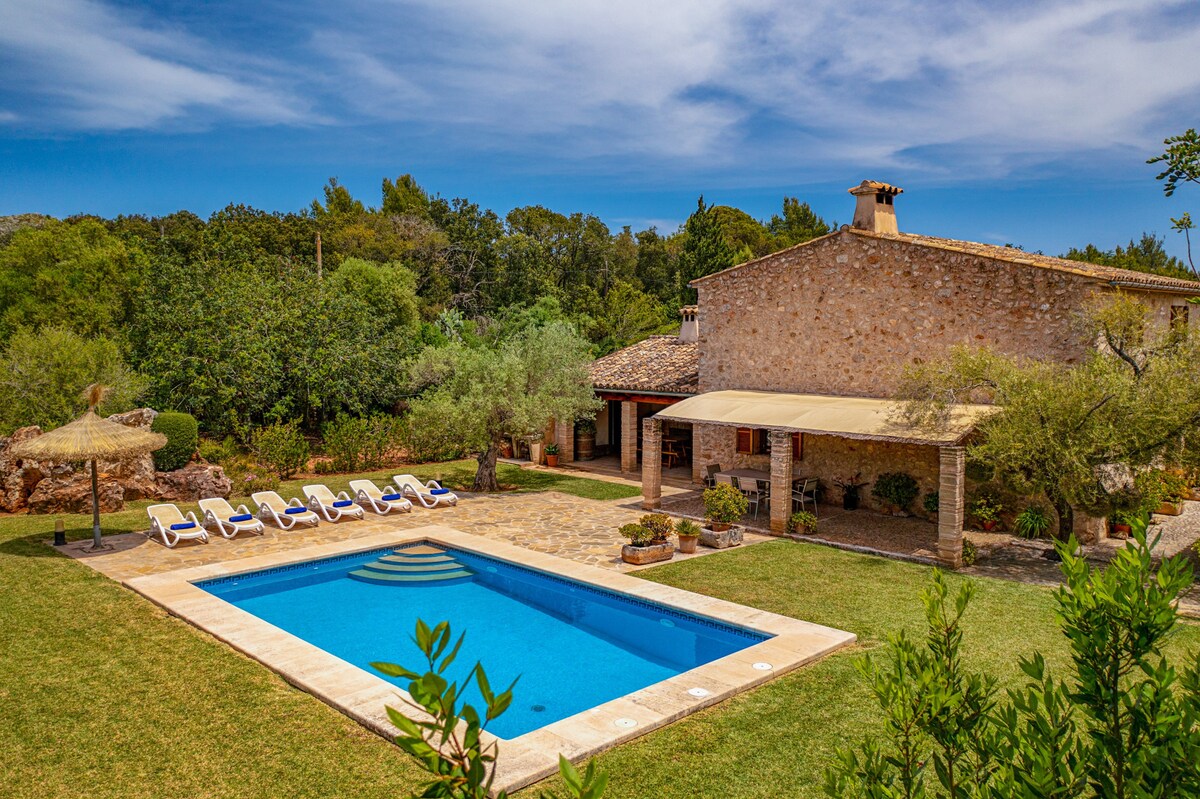 Buchaca ， Villa-Finca 5星级房源Mallorca