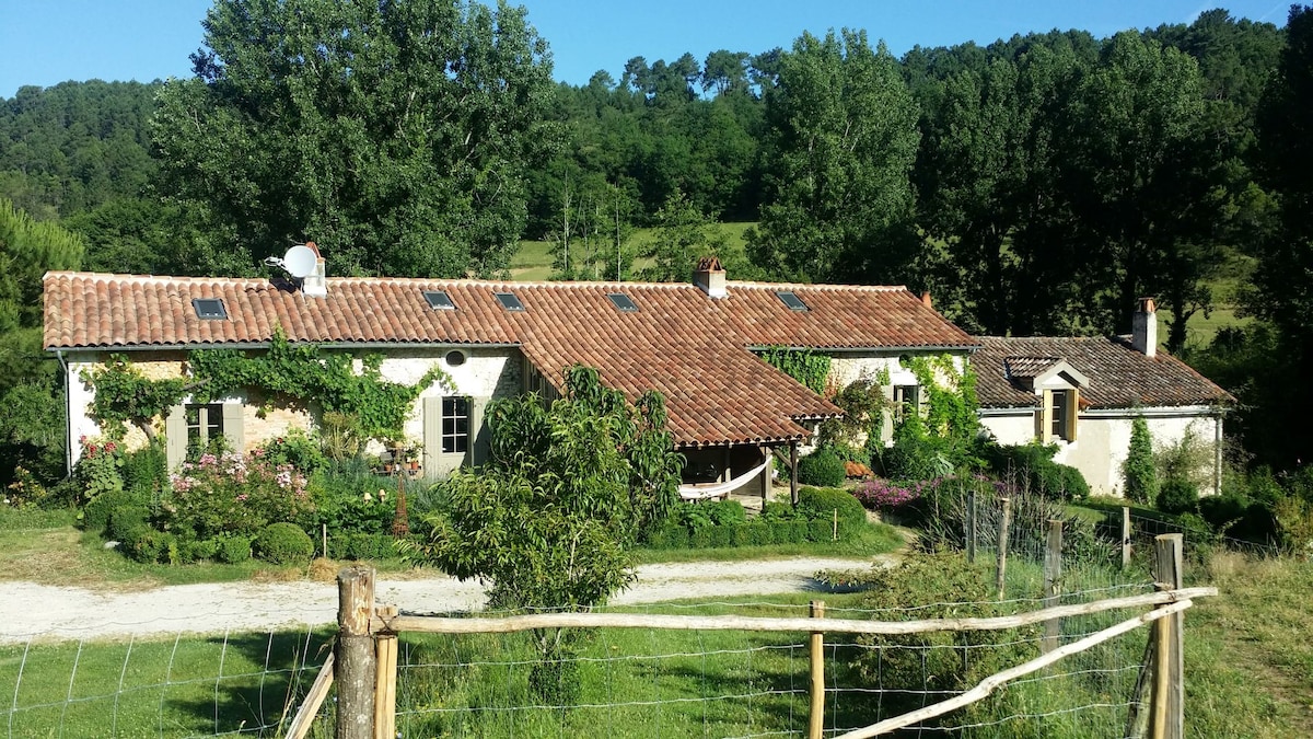 Romantic Mill Cottage 30 min from Bergerac, France