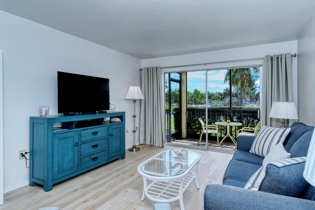 Unit 109- Open, Airy, Updated with Beach Decor!