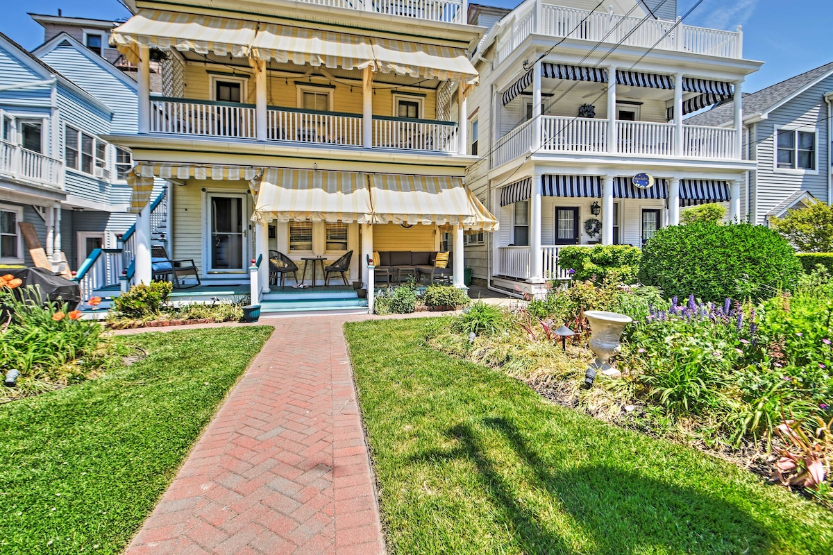 Ocean Grove Studio with A/C, 300 Feet to Beach!