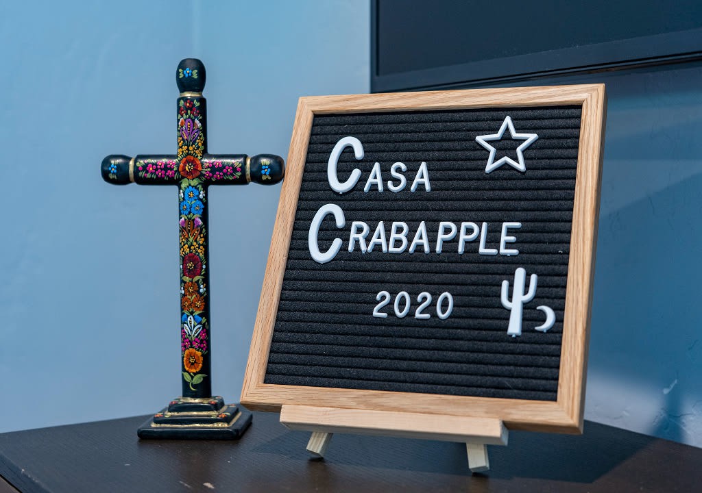 Casa Crabapple、户外酒吧、热水浴缸、火坑！