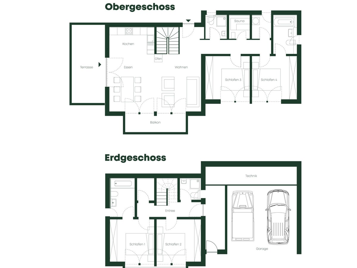 Bergdorf Spessart GmbH （ Flörsbachtal ）度假屋， 150平方米， 2间卧室，最多6人