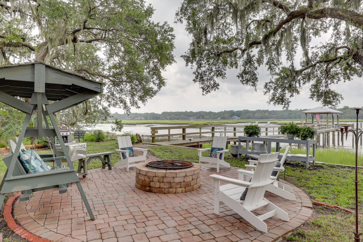 Riverfront Oasis on Amelia Island: 7 Mi to Beach!