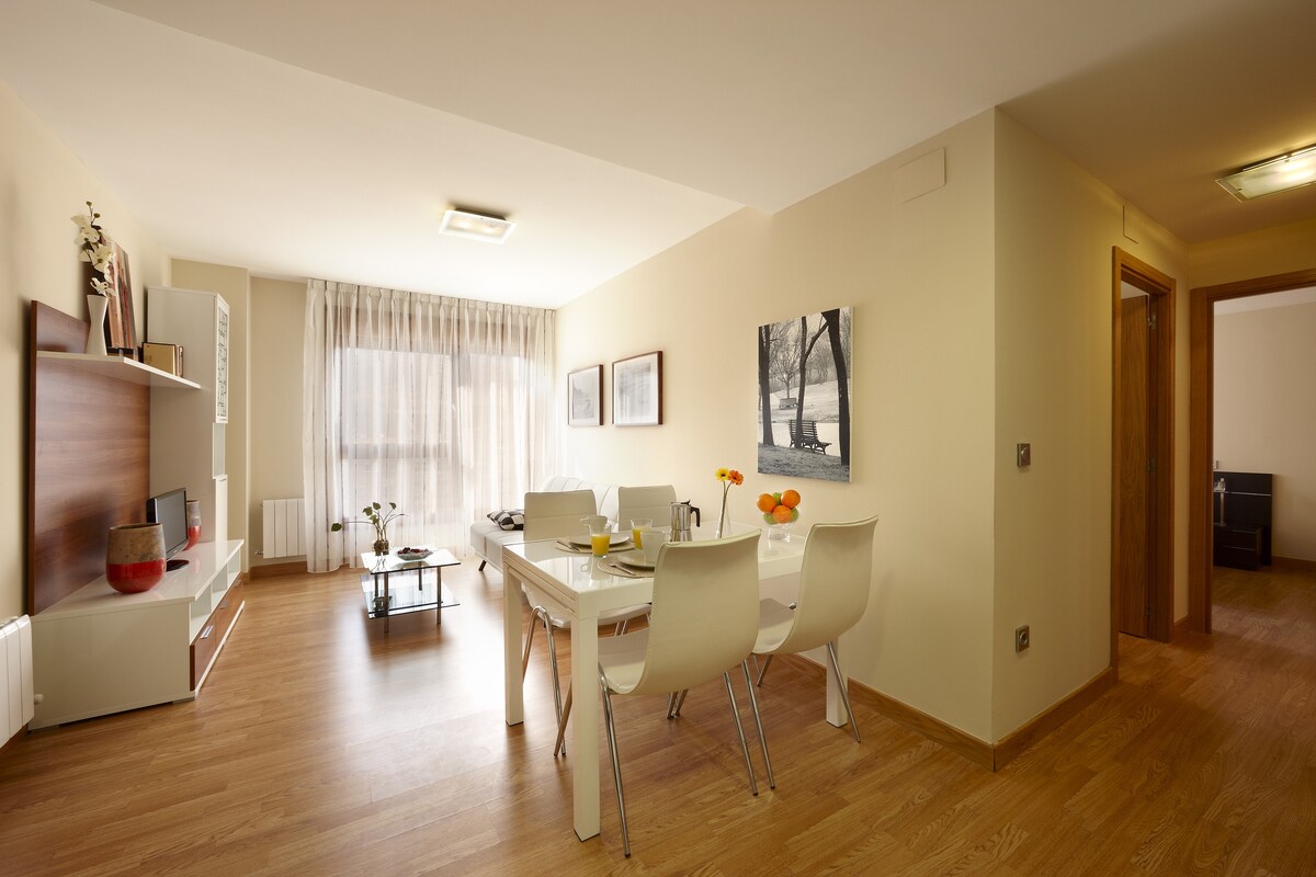 Bilbao Apartamentos Atxuri 2卧室，可入住5人