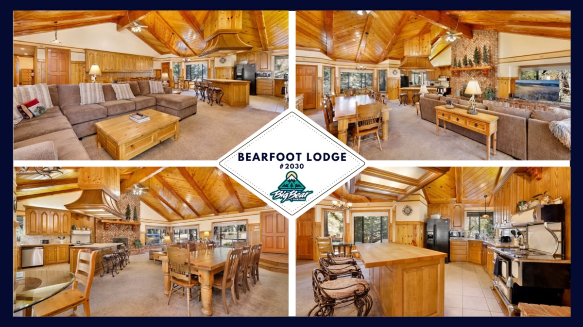 Bearfoot Lodge |台球桌|桌上足球|中央
