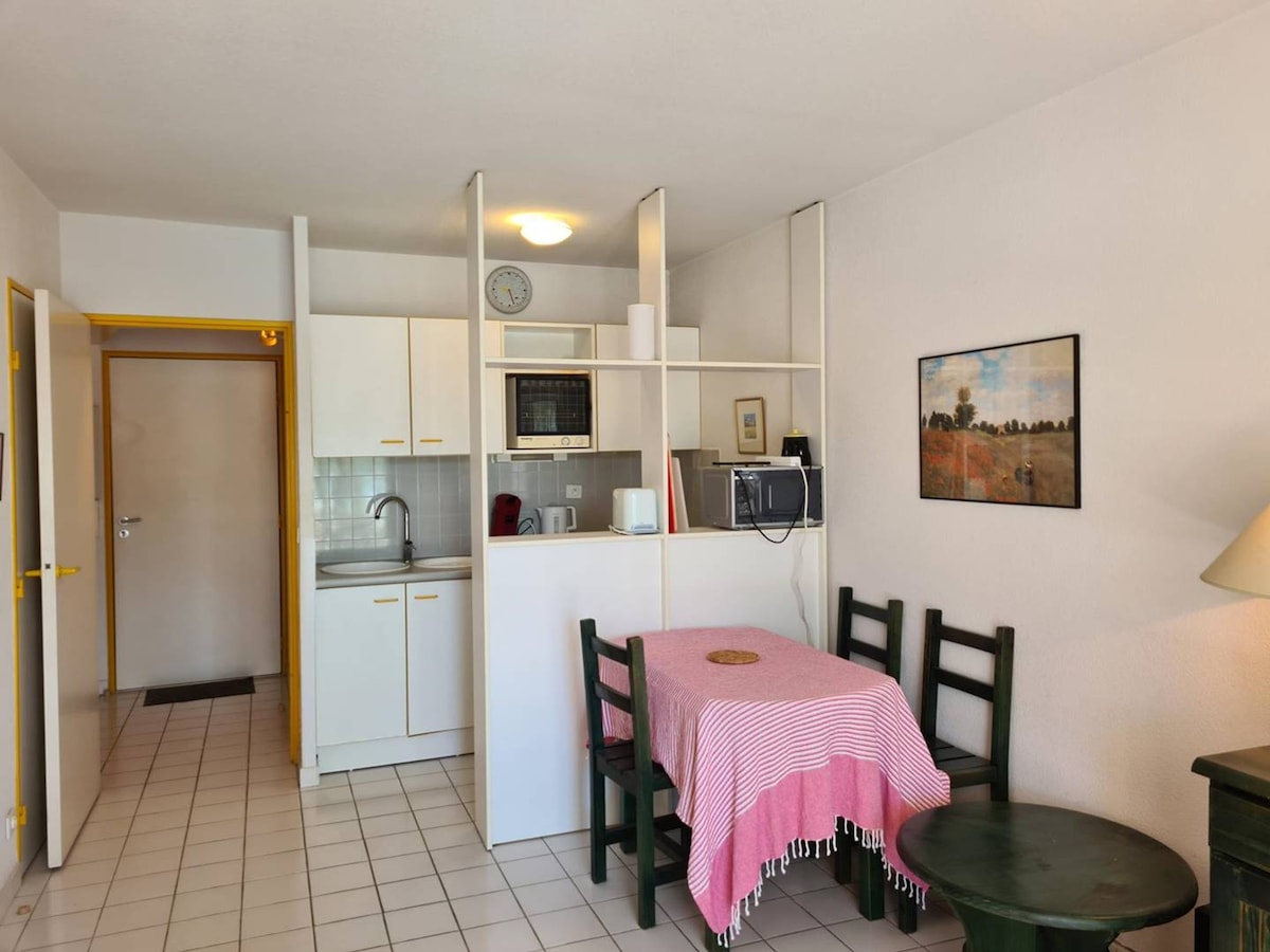 Argelès-sur-Mer公寓， 1间卧室， 6人。