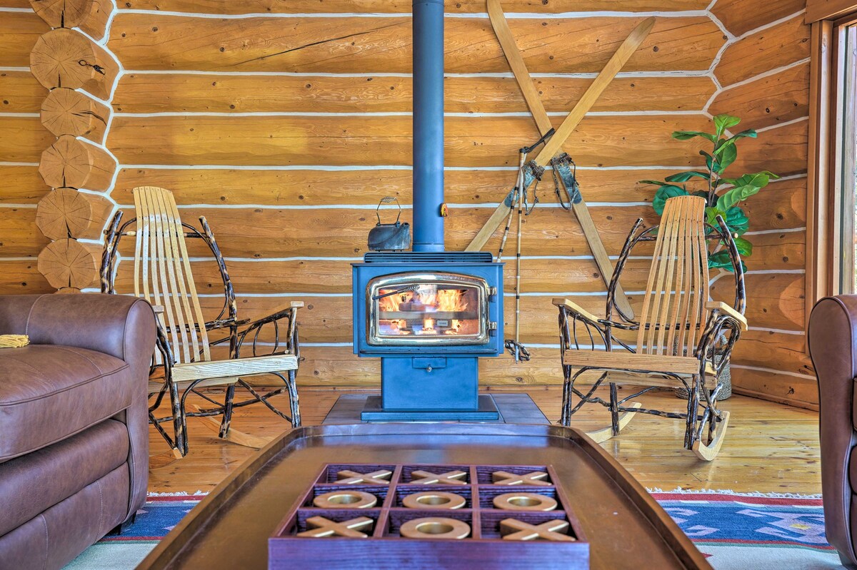 Tumalo木屋，带露台、火坑+烧烤架