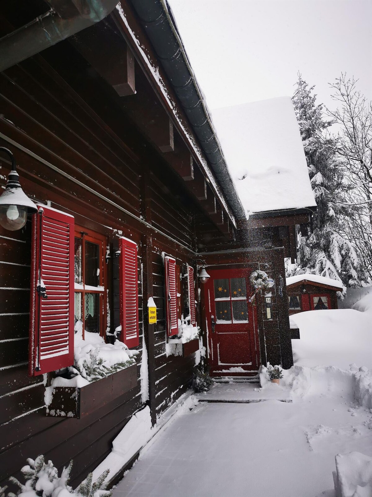 Weißeritzhütte mittlere Ferienwohnung ("Zum Silberstollen")