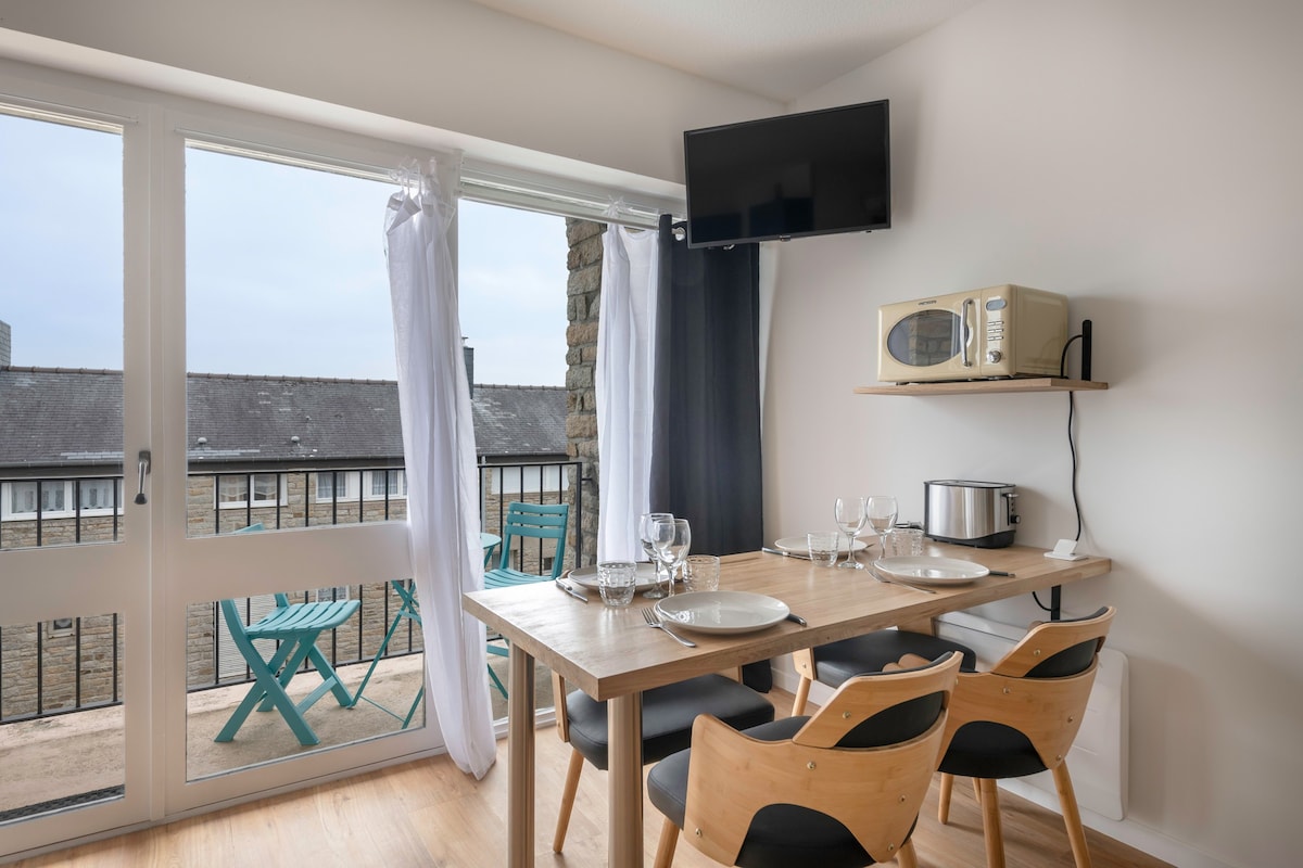 Charmant appartement à 250m de la plage à Arzon