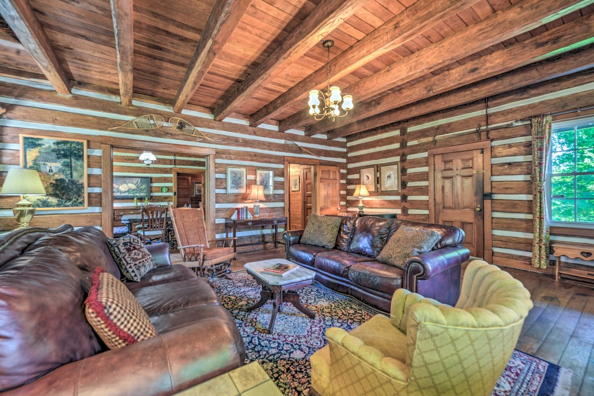 Rustic Dover Retreat w/ Porch - Walk to Boat Ramp!