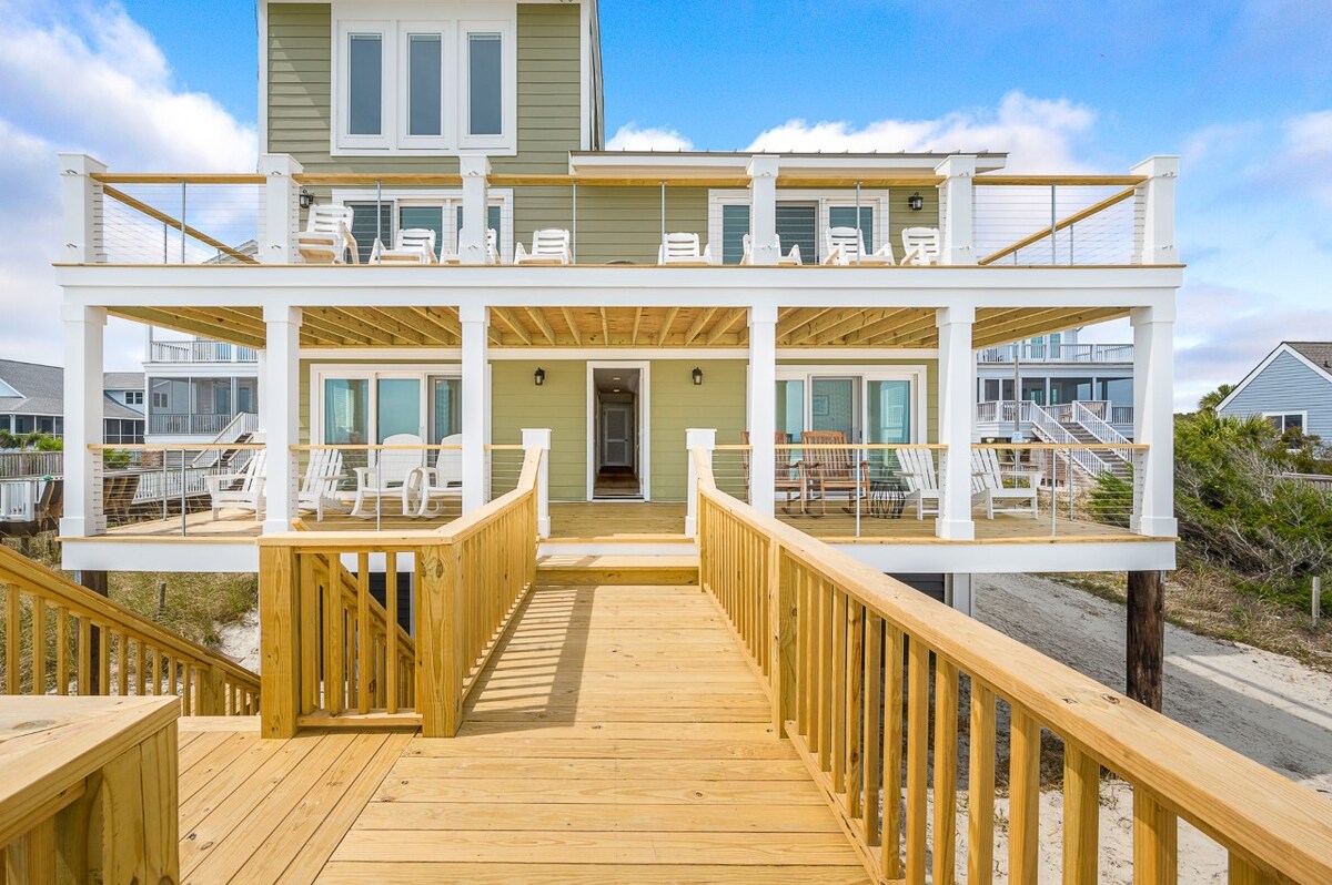 Nut House - Oceanfront, 6-bedrooms