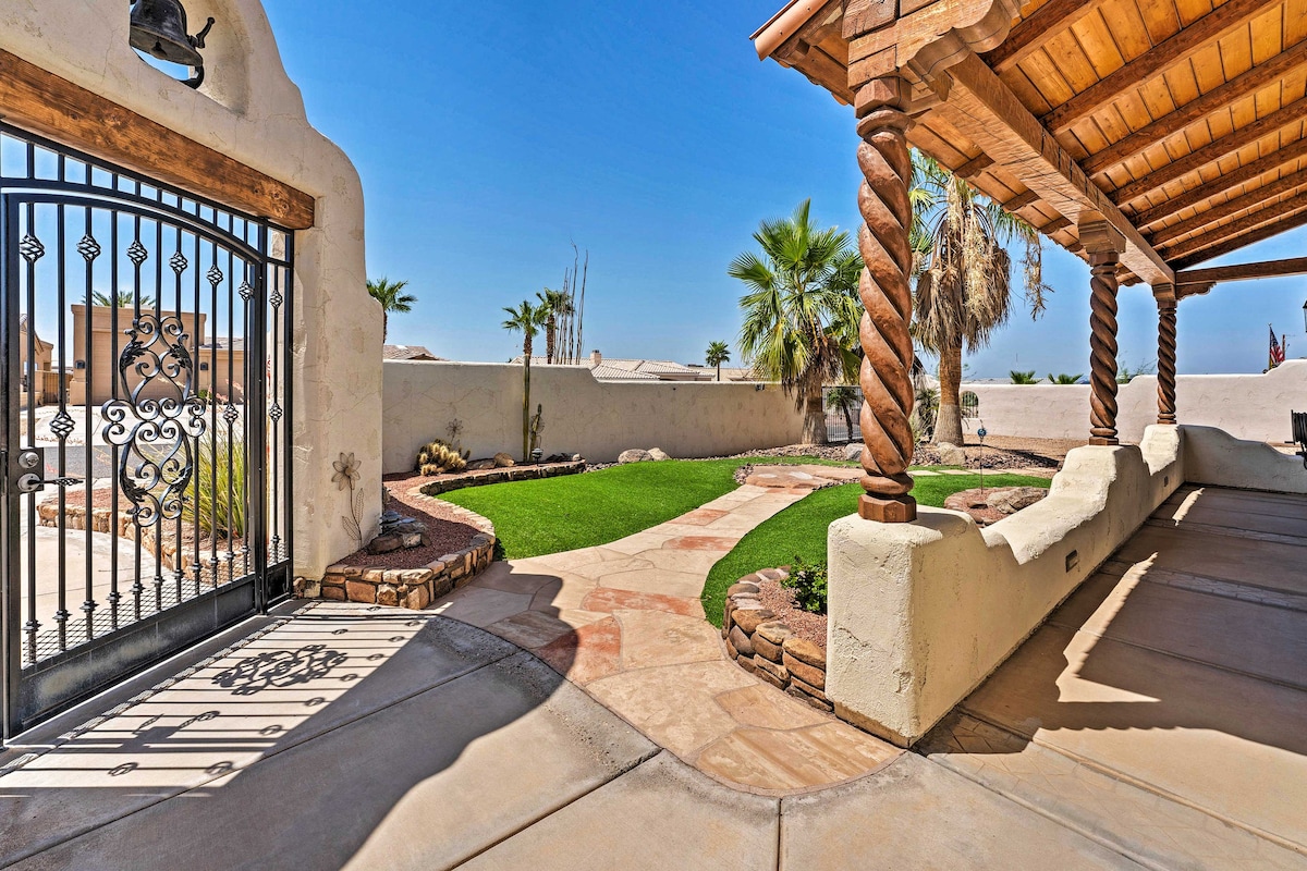 Deluxe Adobe Home & Casita w/ Outdoor Pool & Spa!