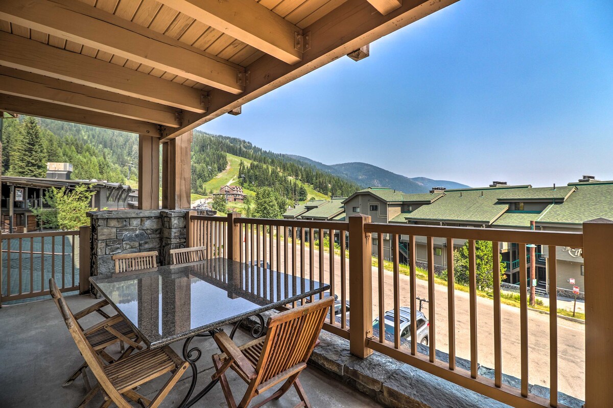 Ski-In/Ski-Out Whitefish Escape w/ Balcony!