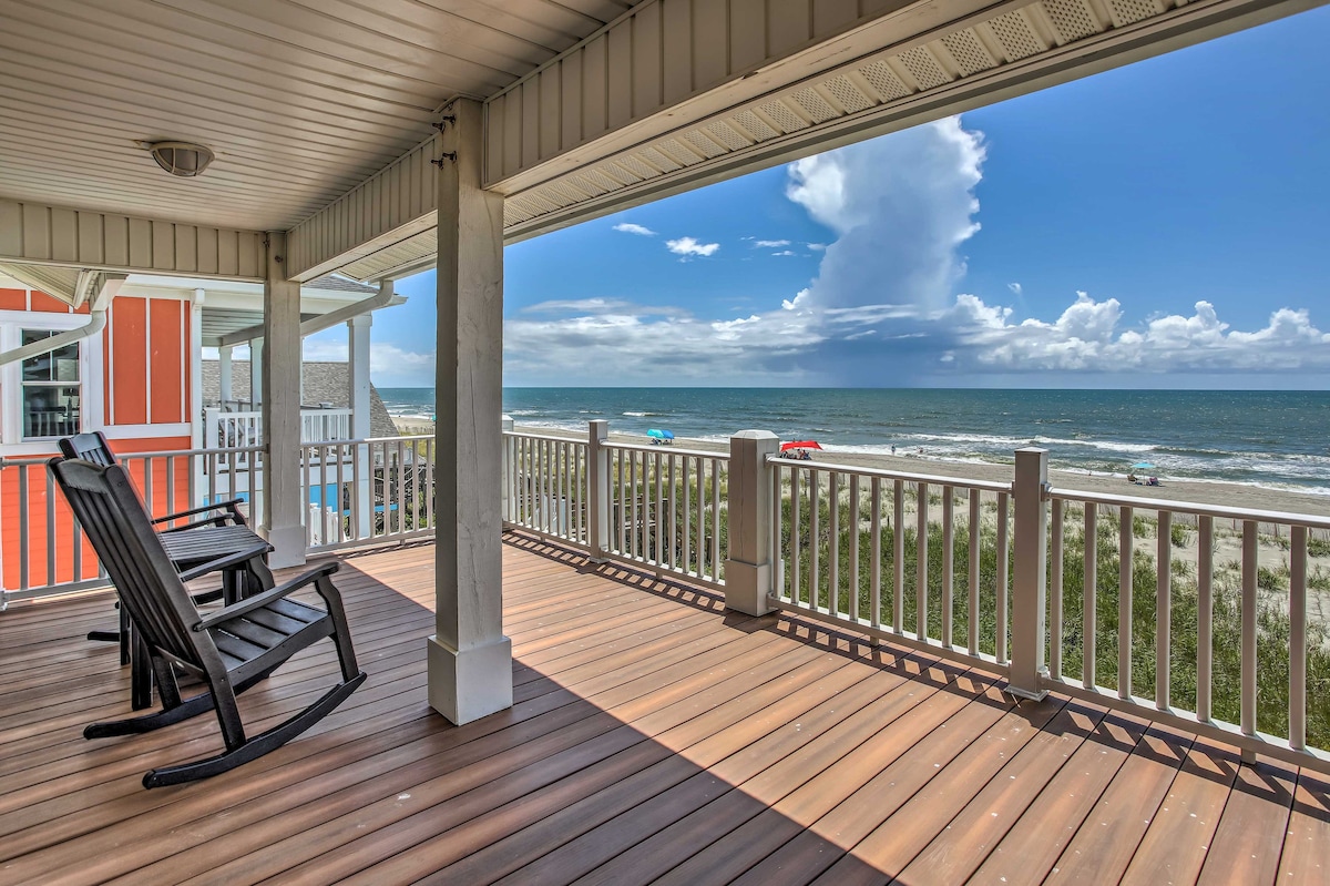 Coastal Retreat w/ Hot Tub: Steps to Beach!