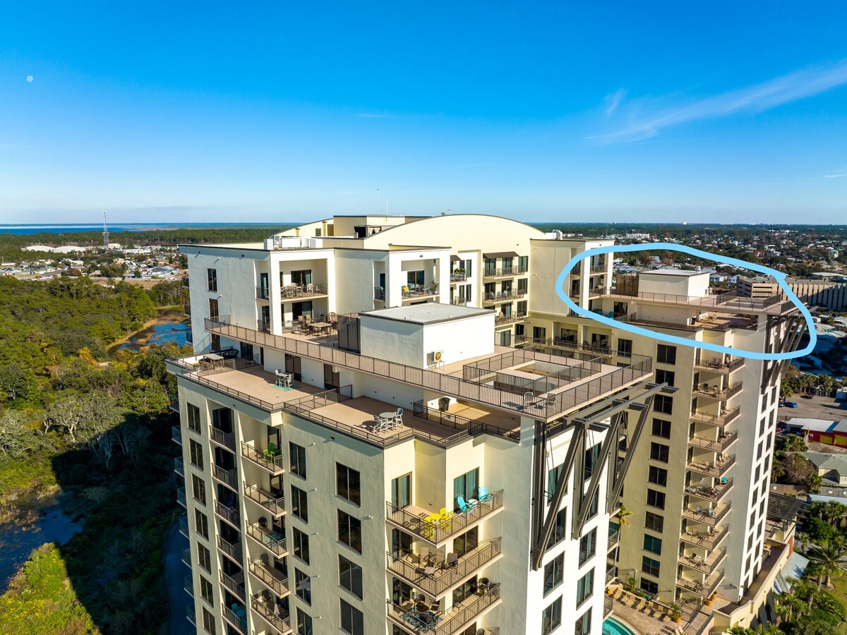 Origin 1604 -PENTHOUSE- 3 Bedroom- Private Large Sunset Deck