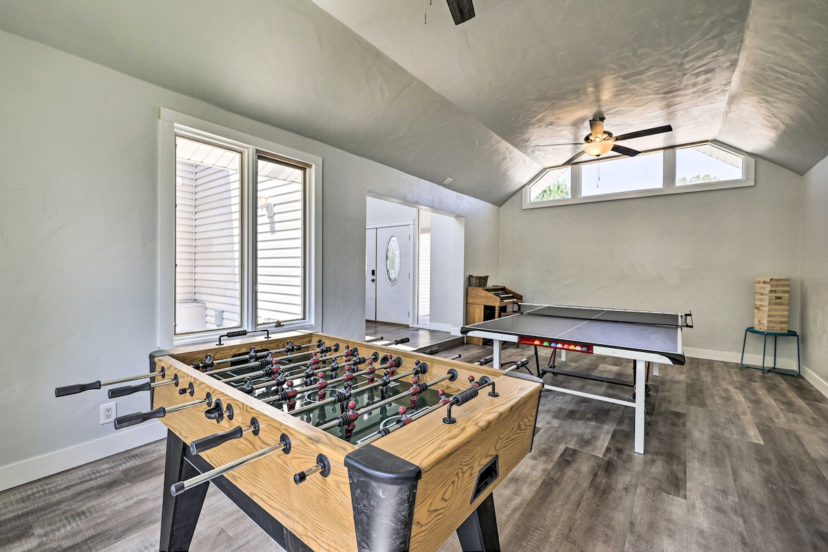 Cedar City Family Home w/ Game Room + Yard!