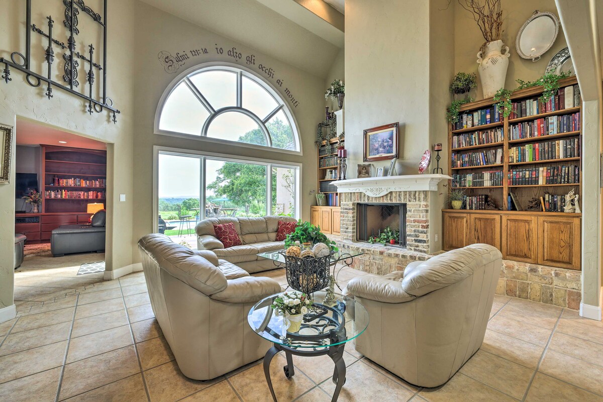 Extravagant 4,500 Sq Ft Home in Hill Country!