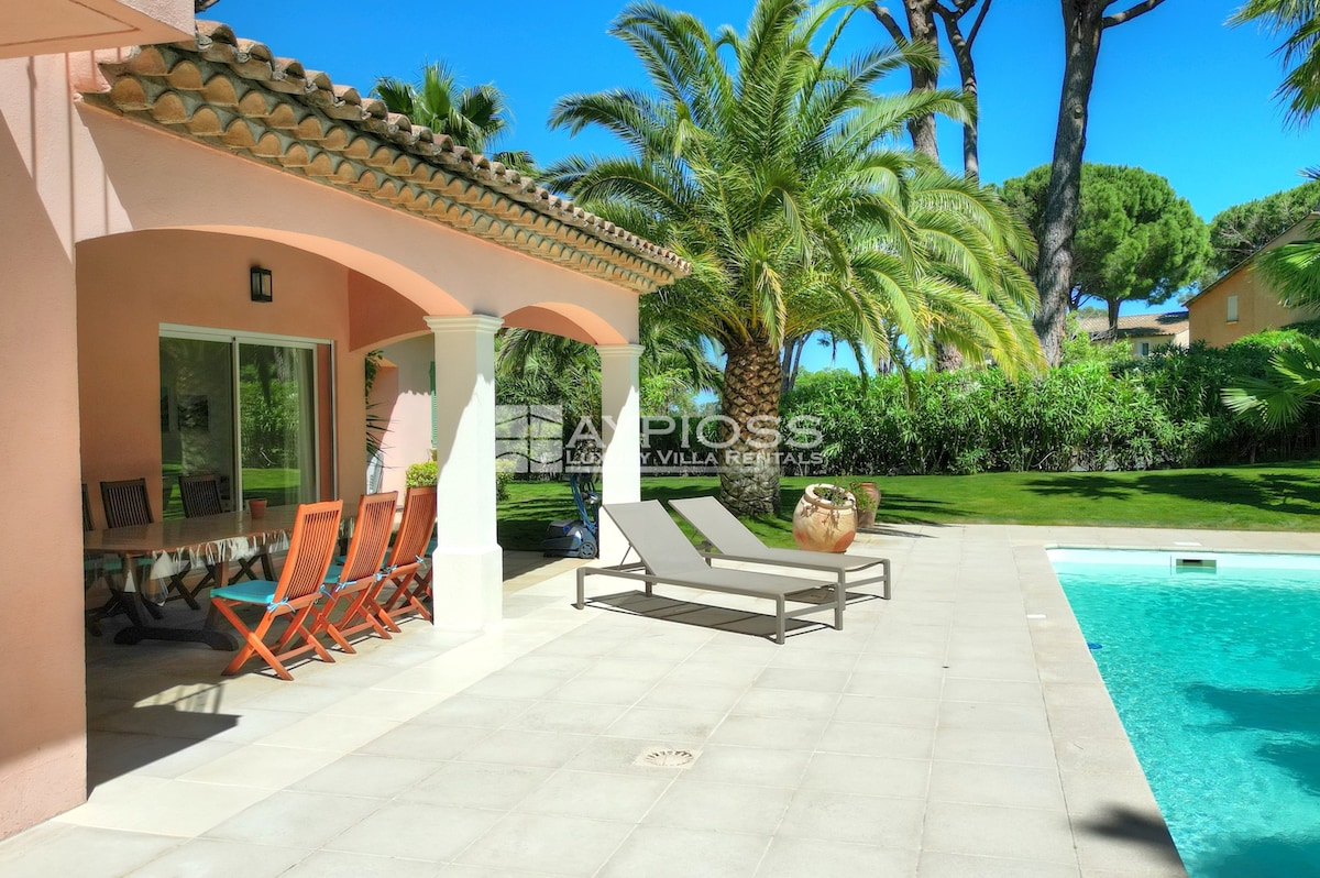 Villa Pinede - heated pool