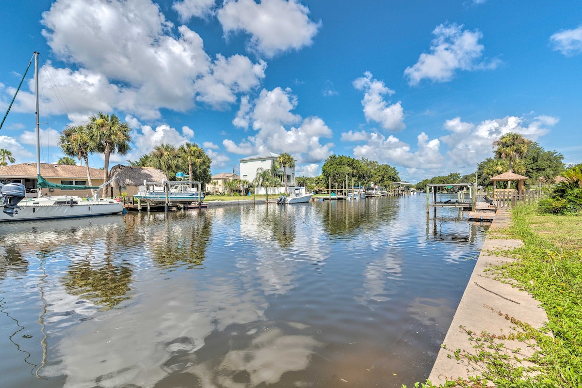 Waterfront Home on Canal w/ Private Dock & Kayaks