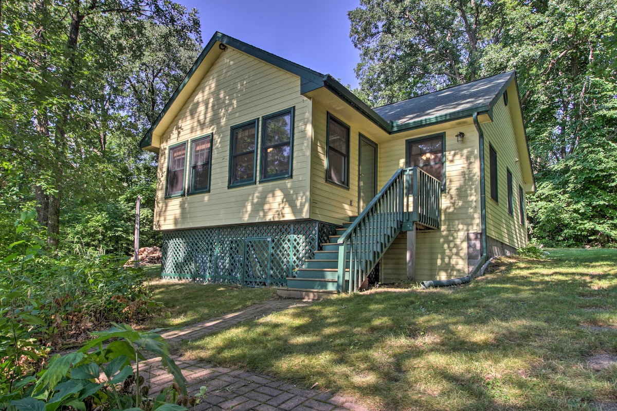 Waterfront Leech Lake Cabin w/ Dock, Fire Pit