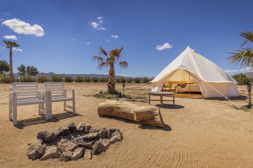 Yurt Tent #1 with Cowboy Pool