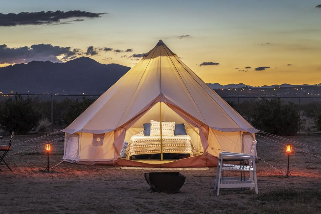 Yurt Tent #2 With Cowboy Pool