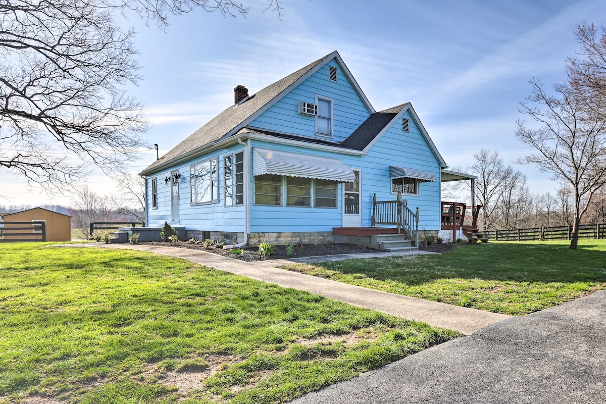 Charming East Bernstadt Retreat on 5.5-Acre Farm!