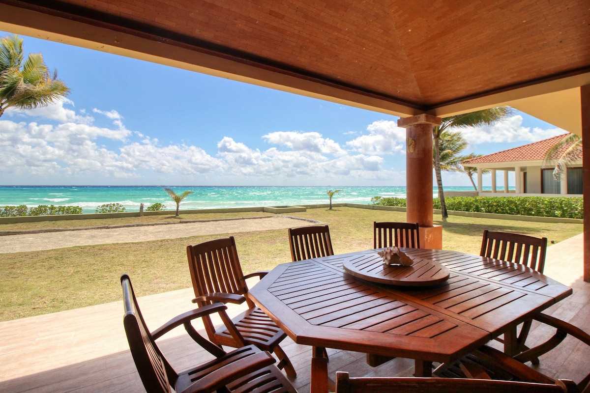 Luxury 5BR Oceanfront Playacar | Private Pool