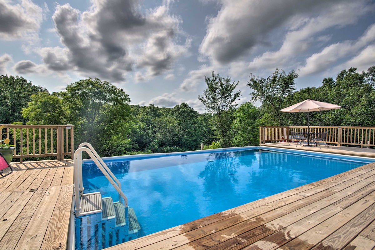 'Grace Place' Clark House on Farm: Shared Hot Tub!