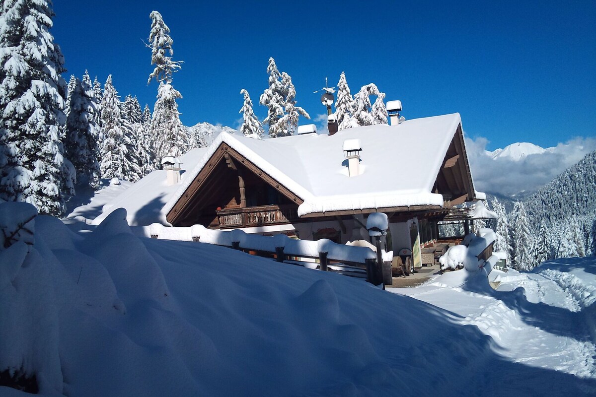 Stubaital古朴的高山小屋（含桑拿）