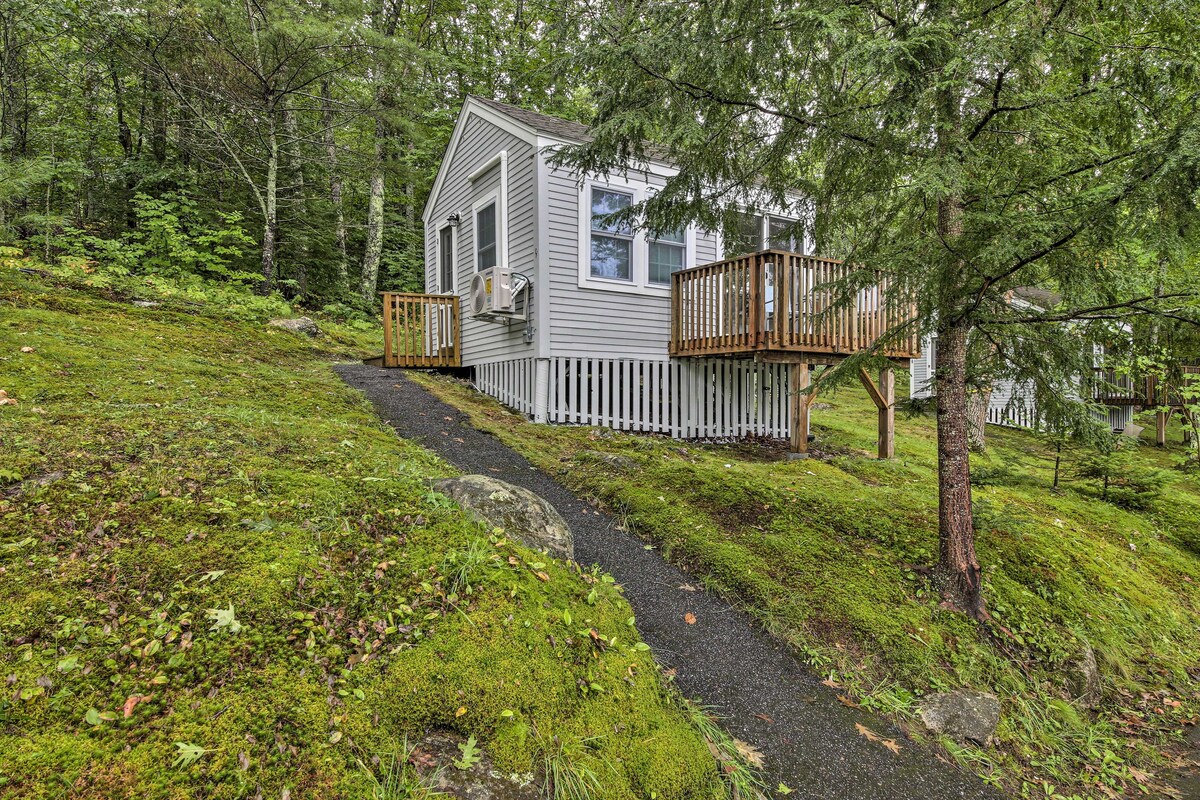 Idyllic Edgecomb Forest Studio w/ Deck & Balcony!