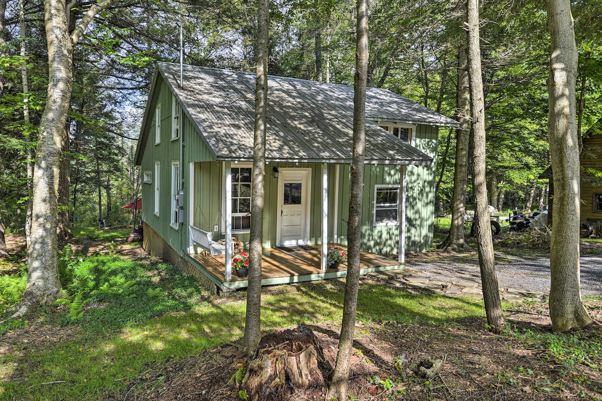 位于水獭湖（ Otter Lake ）的温馨舒适的阿迪朗达克小屋（ Adirondacks Cabin ） ！