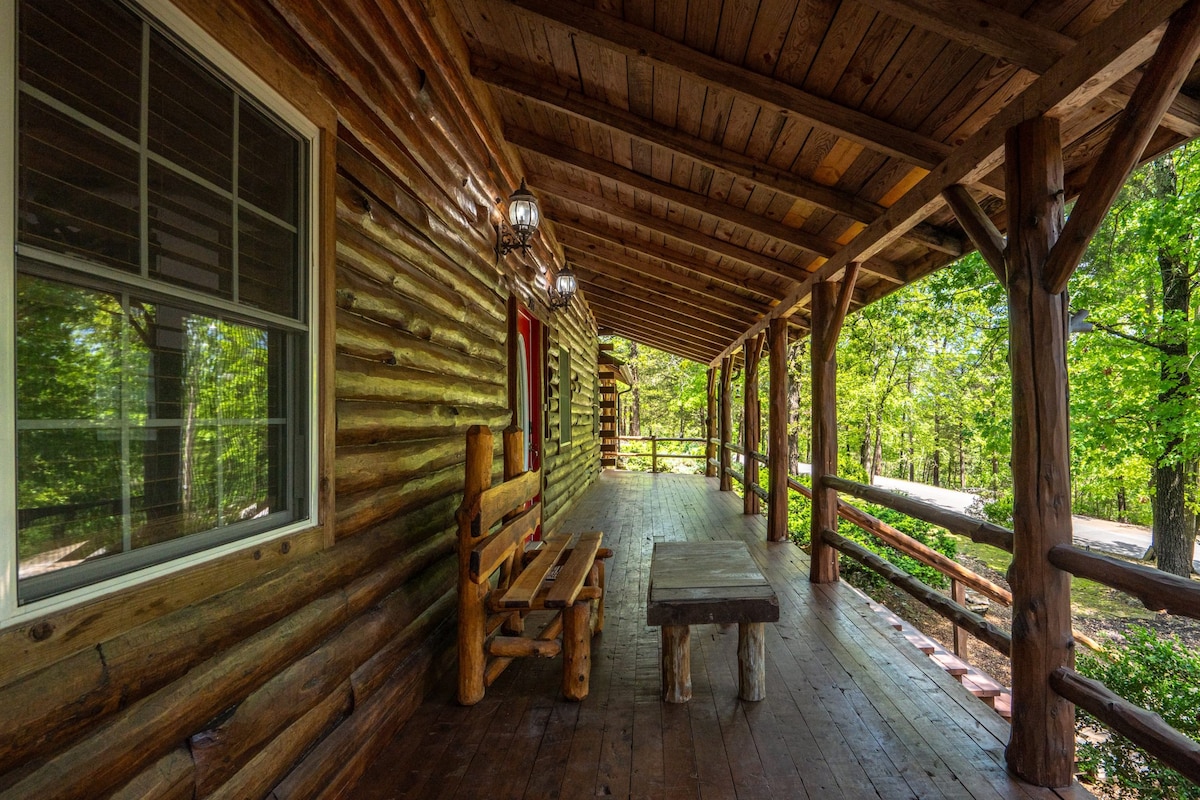 森林中的舒适小木屋！放松！
