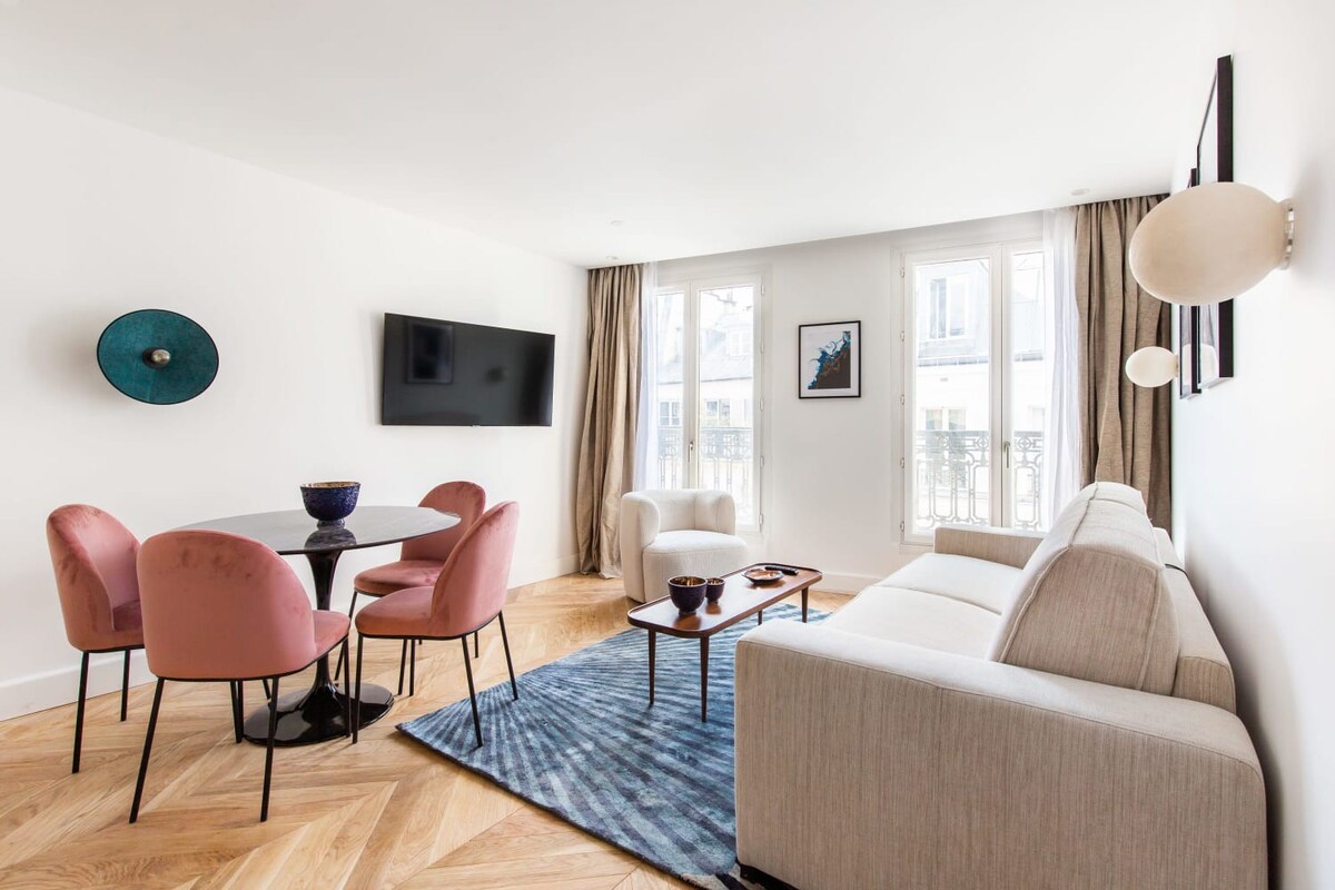 位于巴黎市中心的舒适公寓1卧/4人公寓