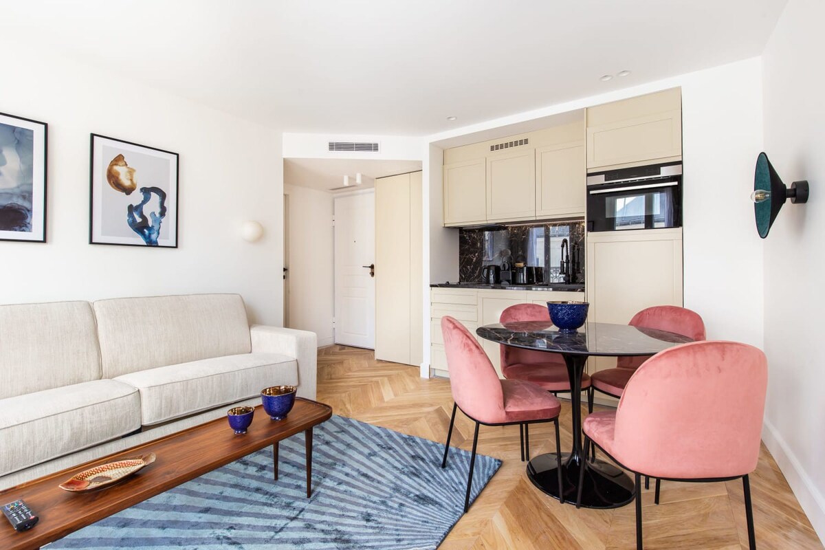 位于巴黎市中心的舒适公寓1卧/4人公寓