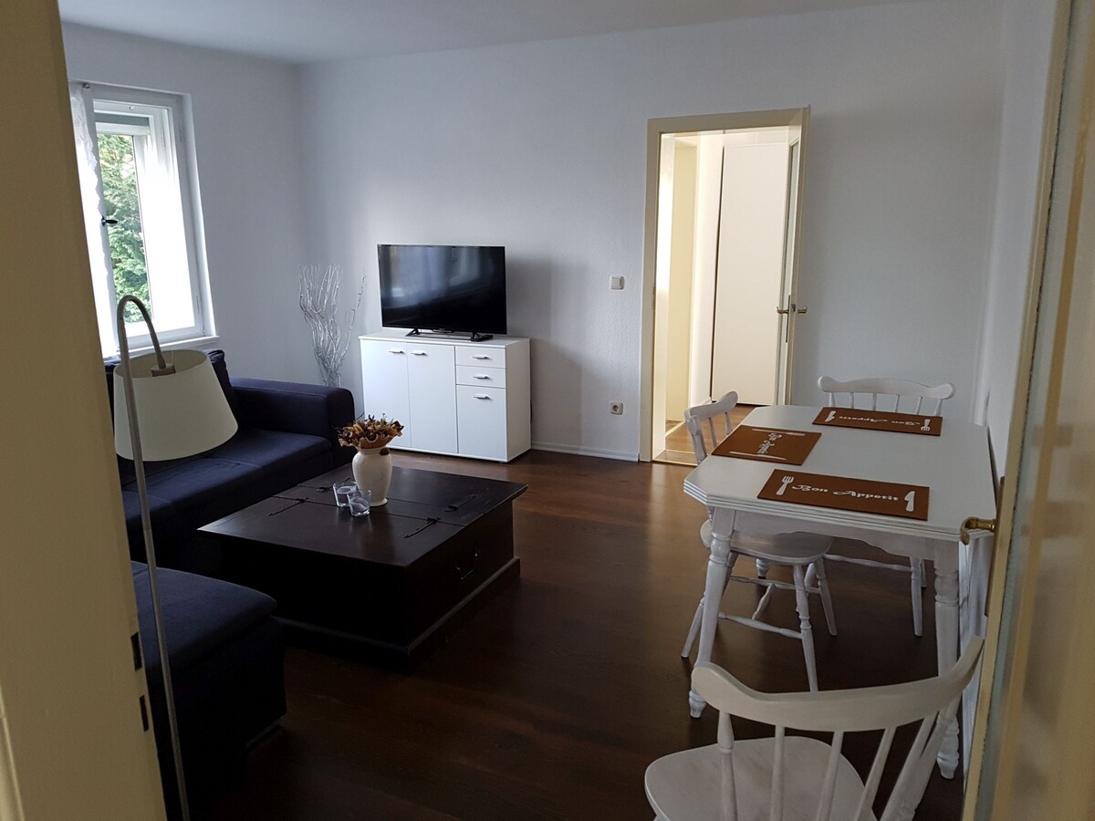 Ferienwohnung am Thüringen Radweg (Rauda) - LOH 09430, Ferienwohnung, 51qm, 2 Schlafzimmer, Max. 3 Personen