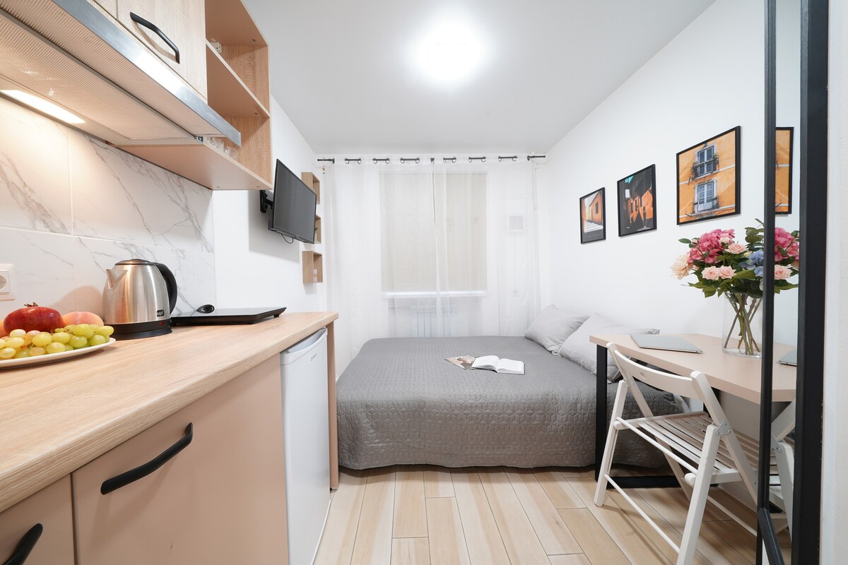 FH4舒适公寓单间公寓区Nivki地铁站