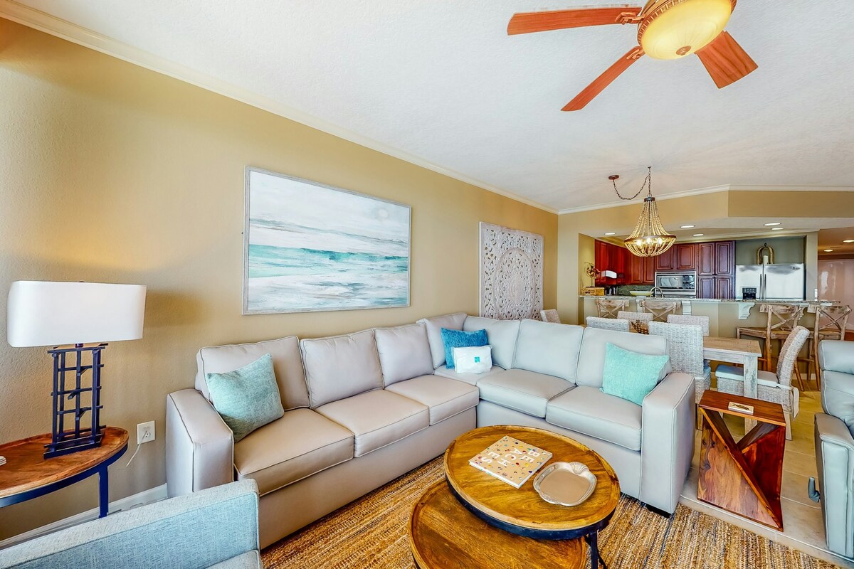 3BR Oceanfront 14th-Floor Condo | Hot Tub | Pool