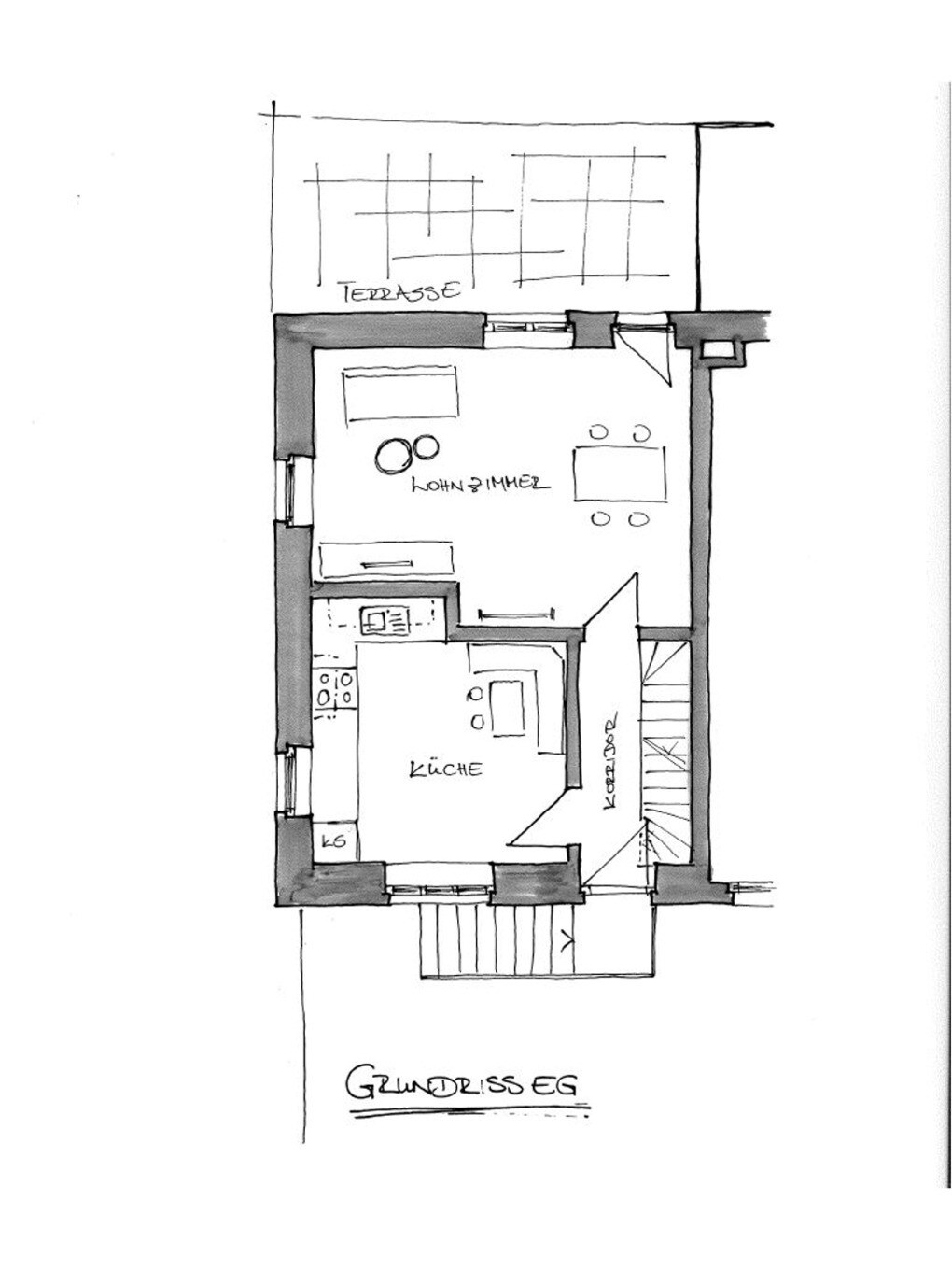 位于Öhningen的公寓，可容纳4位房客，面积为80平方米（ 117287 ）