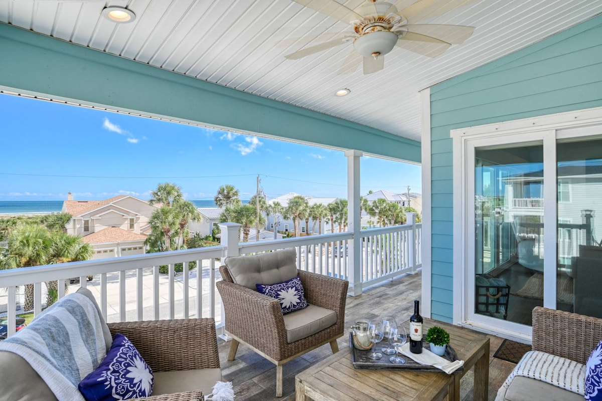 Spectacular Beach Views, Balconies, Beach access!