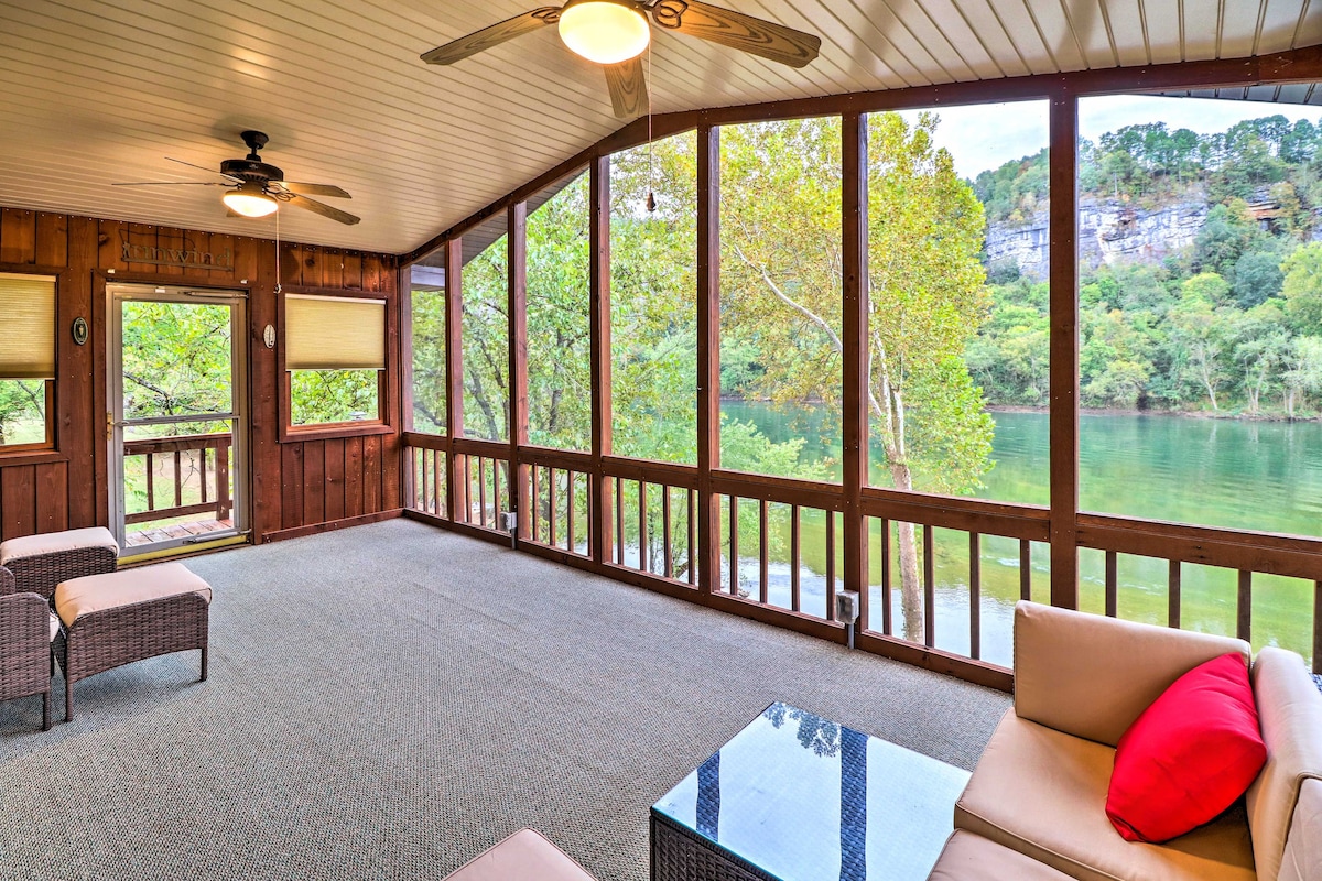 Private Norfork Home w/ Decks & River Access!