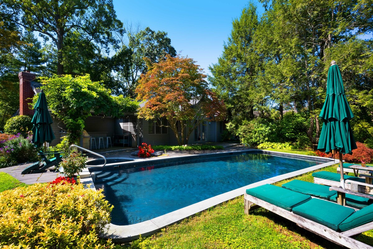 风景如画的South Salem Lakehouse ，有泳池和院子！