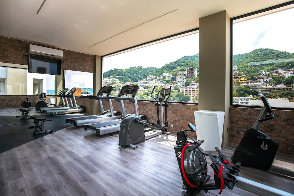 Dedicated workspace, pool, & gym