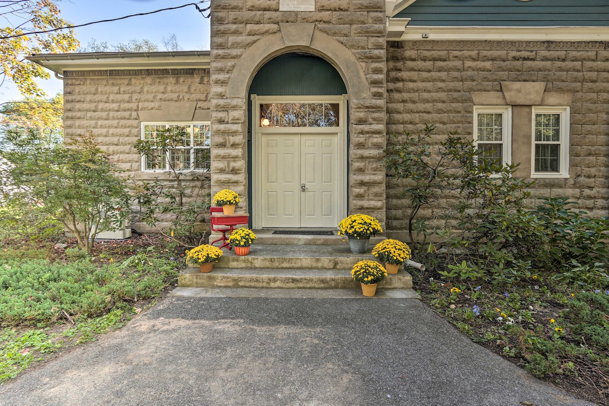 Renovated WV Schoolhouse: History Buff’s Heaven!