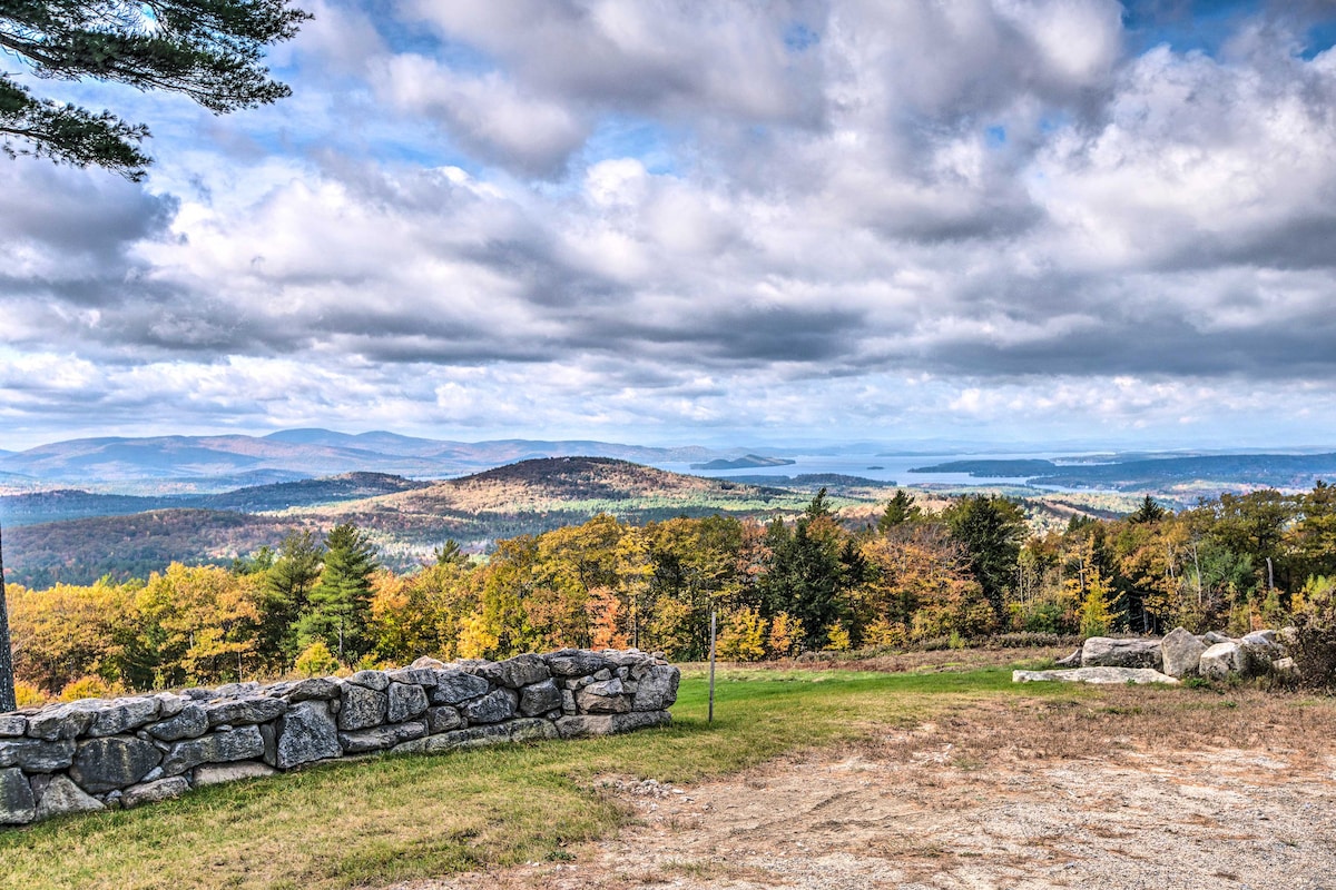 Secluded New Durham Home w/ Mtn & Lake Views!