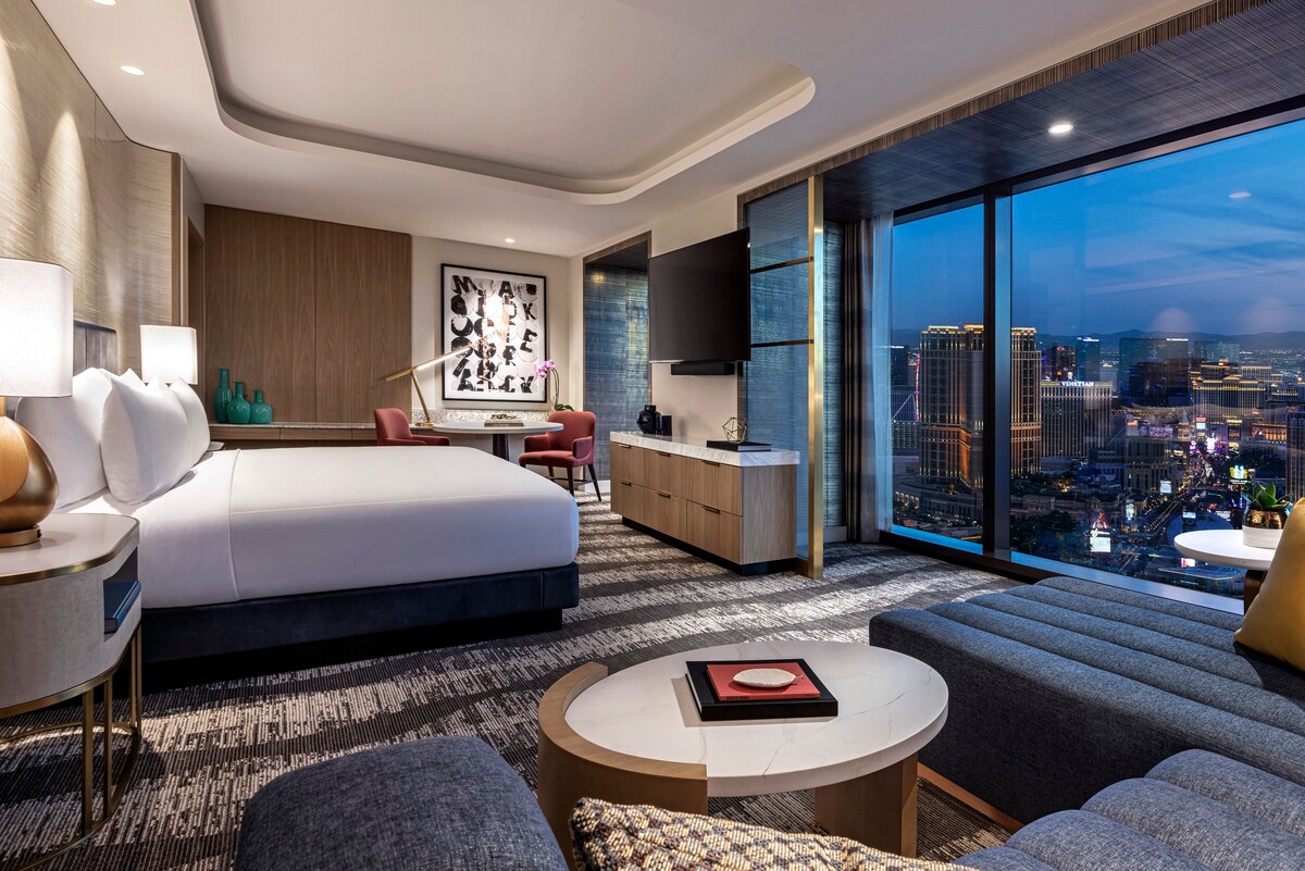 2-Bedroom Suite with 4 Beds and One Sofabed at Conrad Las Vegas at Resorts World by Suiteness