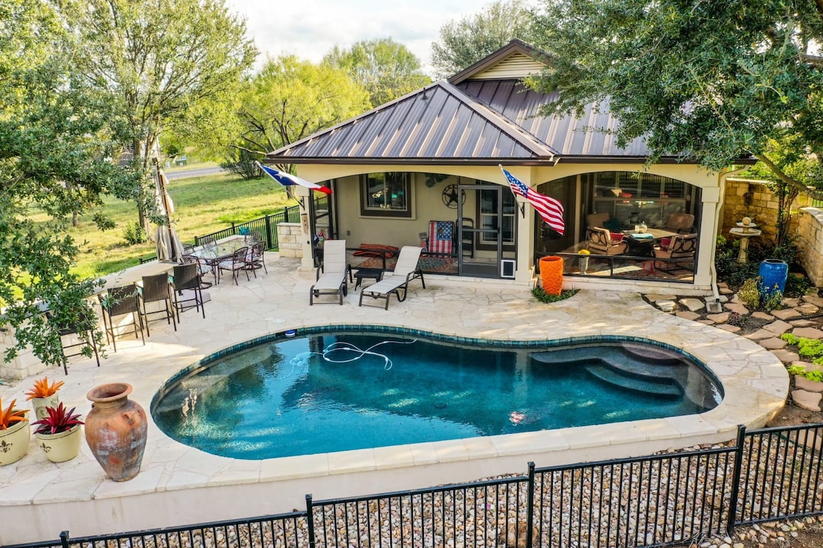 Golf Course House | Pool | Outdoor Living Oasis